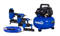 KOBALT 6-GALLONS PANCAKE AIR COMPRESSOR $299