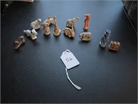 12 Small Ceramic Figurines