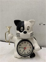 Rhythm Cat Clock