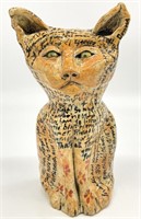 Carolyn Sleeper, NC Art Pottery Cat Figure