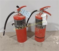 (2) Sentry Fire Extinguishers