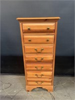 7 Drawer Tall Pine Lingerie