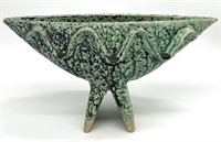 Mid Century Ceramic Footed Bowl