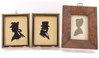 3 Antique Silhouettes, Beatrice Kendall