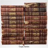 Young Folks Library 1902 Antique Books Set