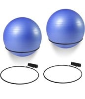 4 metal wall mount yoga exercise ball holders