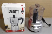 Bialetti  Moka Express & Cuisinart Chop Grinder