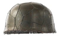 WWII GERMAN M38 FALLSCHIRMJAGER COMBAT HELMET