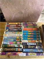 Assorted VHS. Disney Classics