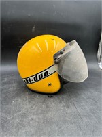 Yellow Ski Doo Helmet