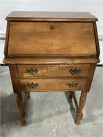 Wooden 2 Drawer Secretary Desk