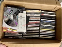 Box of CD’s (living room)