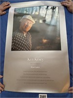 Poster: Ken Kesey Author, 20"W X 30"T