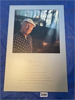 Poster: Ken Kesey Author, 20X30", On Backer
