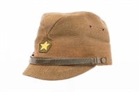 WWII IMPERIAL JAPANESE ARMY OFFICER'S FIELD CAP