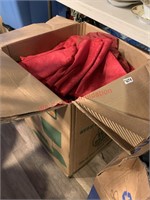 Large Box of Linens (living room)