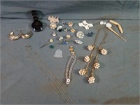 Assortment of Jewelry Pieces Includes a JWH Men's