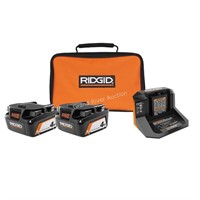 RIDGID 18V Lithium-Ion Starter Kit