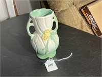 Vintage Weller Pottery Roba Pattern Vase