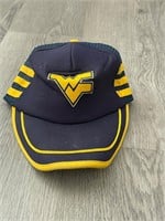 Vintage Univ of West Virginia Three Striped Hat