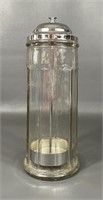 Vintage Barbershop Sterilizer Glass Jar