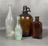 Antique & Vintage Glass Bottles
