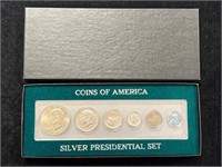 Coins of America Silver Presidential Set