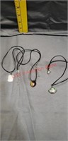 3 Handmade Necklacesgemstone