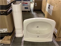 Am. Standard Portsmouth Pedestal Sink & Base