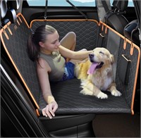 MIXJOY Back Seat Extender for Dogs, Hard Bottom