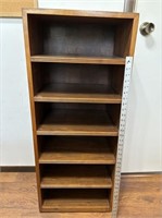 6-Shelf Wooden Bookcase / Office Organizer