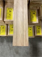 3-1/4" x RL Clear Pine Case Stain Grade x 860 LF