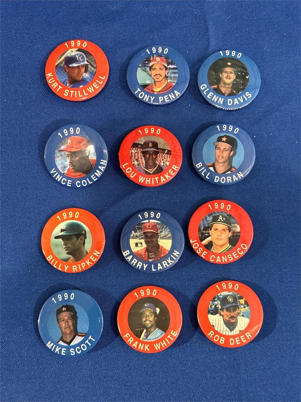 1990 Baseball pins/buttons