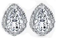 1.48 Ct Diamond 2.5 gram 14K Earring