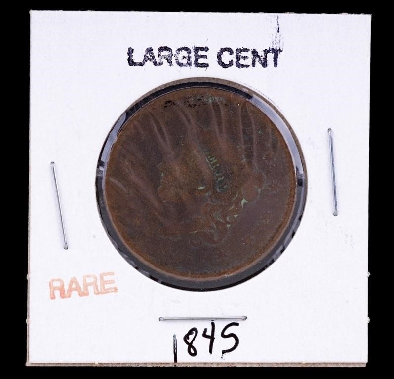 1845 United States Large Cent Coin