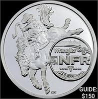 2023 NFR Pro Rodeo Commemorative 1oz Pure Silver