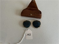 Vintage Calobar Clip On Glasses