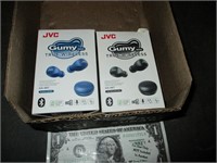 2 JVC Earbuds - Work