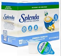 Splenda single serve coffee creamers 96ct
