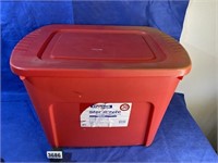 Tote w/Lid, 20 Gallon Stor N Tote