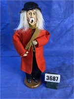 Caroler in Felt Clothing, 12.5"T