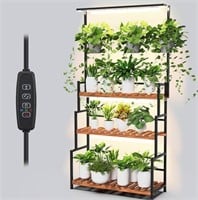 Hanging Plant Stand with Grow Light