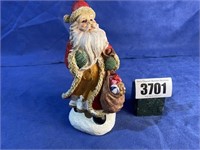 Ceramic Santa, 7.5"T