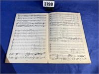 Antique Song Book, Collection of Oratorios and