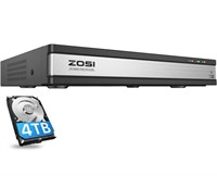 ZOSI 1080p HD H.265+ 16 Channel CCTV DVR Recorder