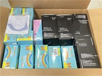 Box full of kid’s size face masks 300+ count