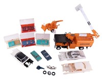 Vintage Model Cars, Parts, & Tree Service Truck