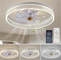 20'' Low Profile Ceiling Fan with Light