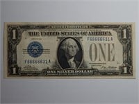 1928 $1 Silver Certificate Funny Back Unc