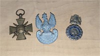3 Early Military Medals